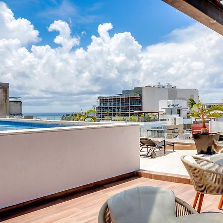 Incredible Oceanview Roof Lounge, Apartment Units 2 Blocks To Beach Playa del Carmen Exteriör bild
