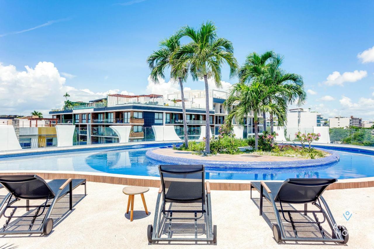 Incredible Oceanview Roof Lounge, Apartment Units 2 Blocks To Beach Playa del Carmen Exteriör bild