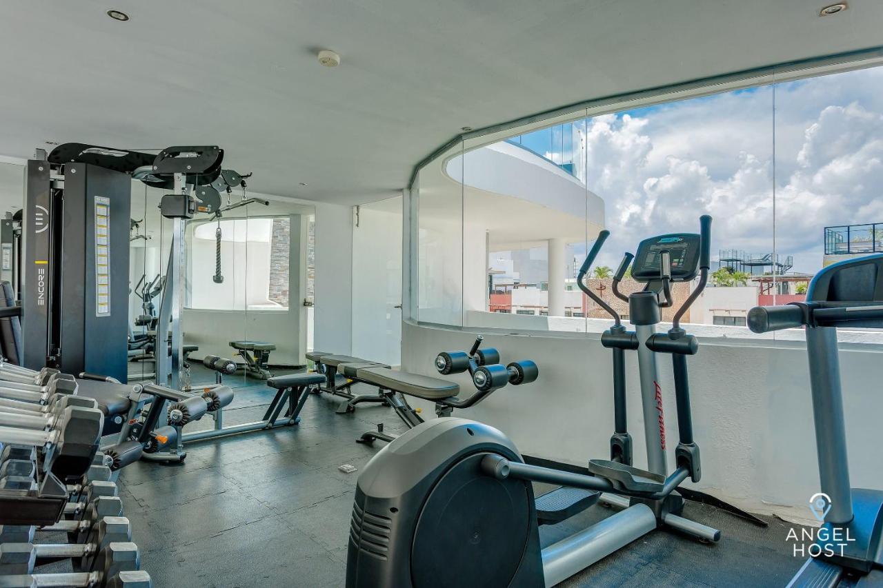Incredible Oceanview Roof Lounge, Apartment Units 2 Blocks To Beach Playa del Carmen Exteriör bild